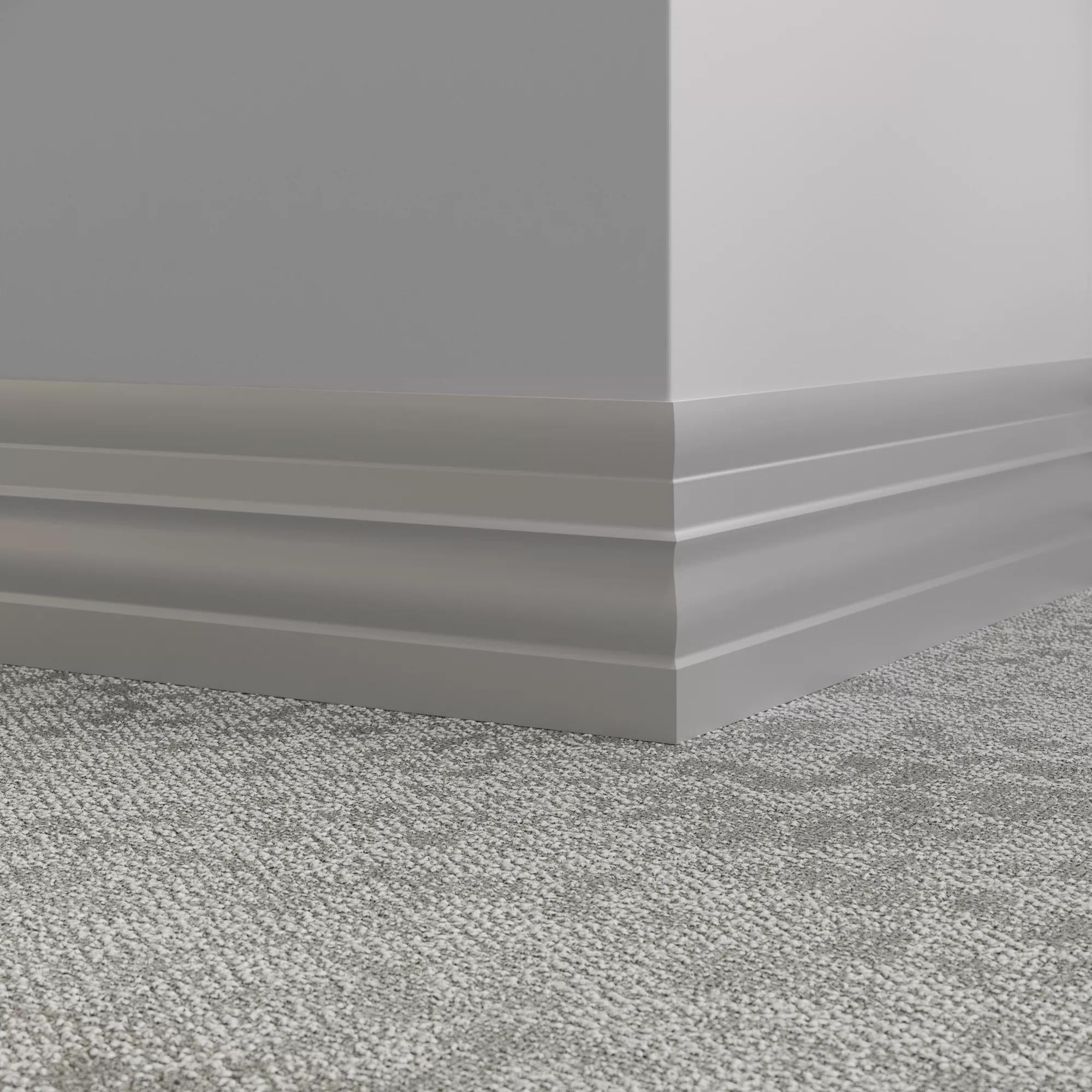 Tarkett / Johnsonite Millwork Attache 6" TA5 Colonial Grey 6" x 8' by 1/4" (64 LF/box)