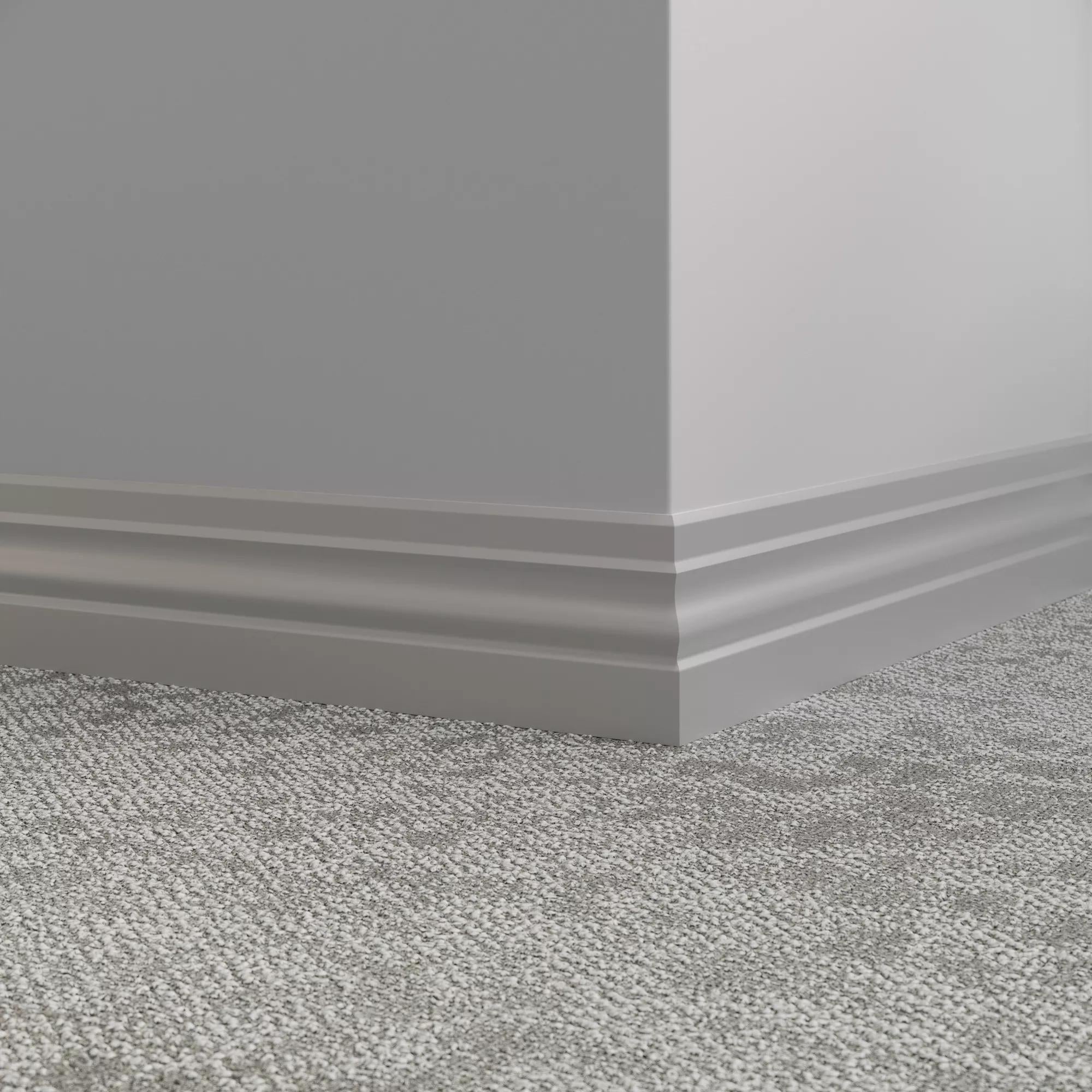 Tarkett / Johnsonite Millwork Ambassador 4" TA5 Colonial Grey 4" x 8' by 3/8" (48 LF/box)