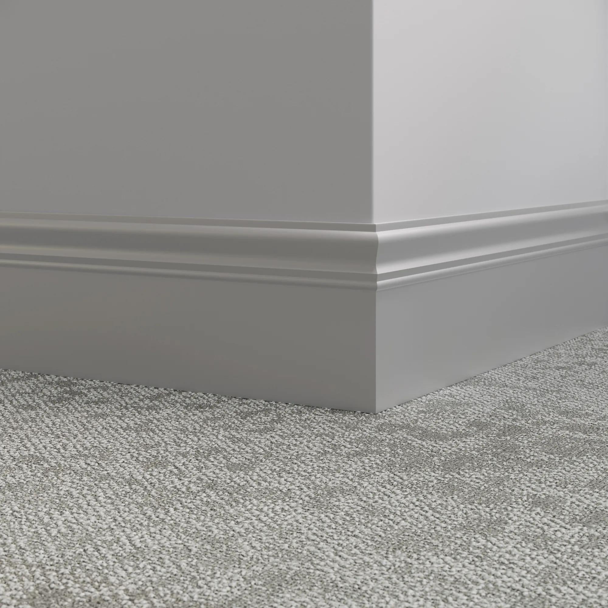 Tarkett / Johnsonite Millwork Monarch 6" TA5 Colonial Grey 6" x 8' by 3/16" (48 LF/box)