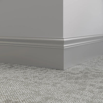 Tarkett / Johnsonite Millwork Monarch 6" TA5 Colonial Grey 6" x 8' by 3/16" (48 LF/box)