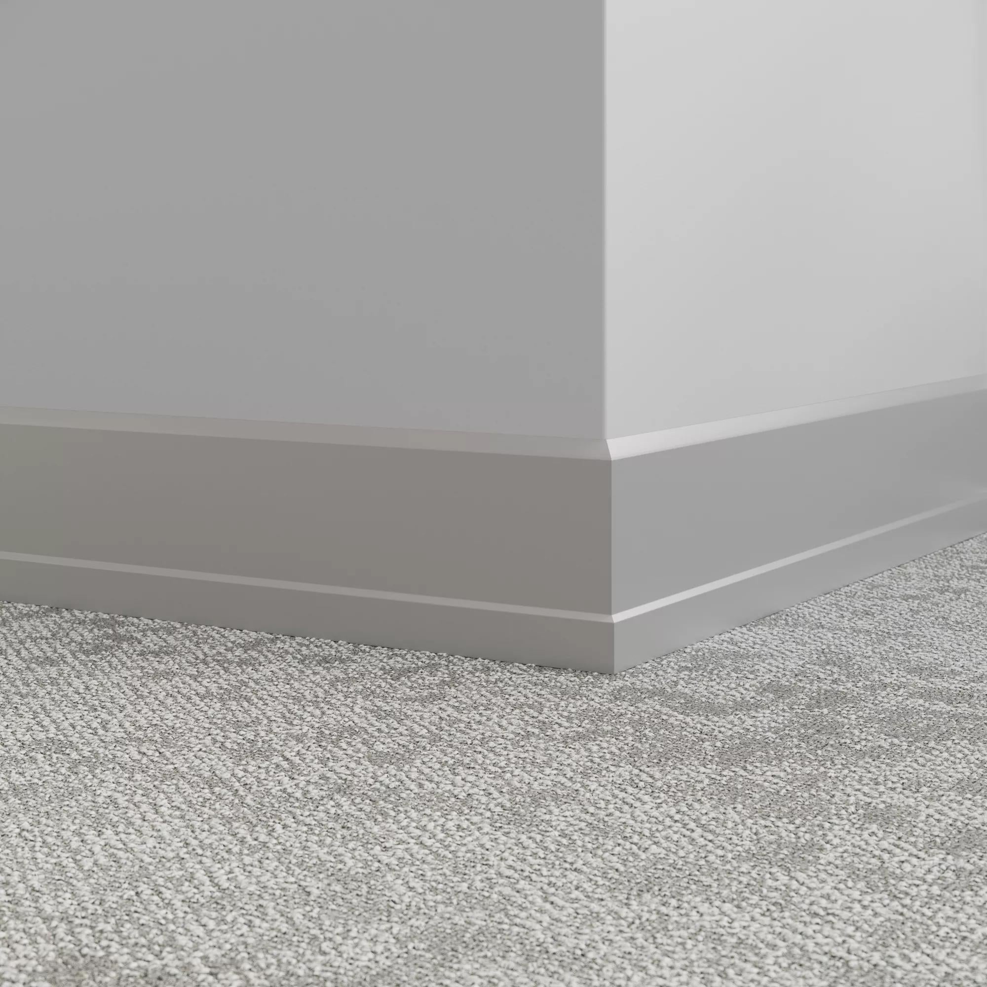 Tarkett / Johnsonite Millwork Stance 4.5" TA5 Colonial Grey 4.5" x 8' by 0.35"