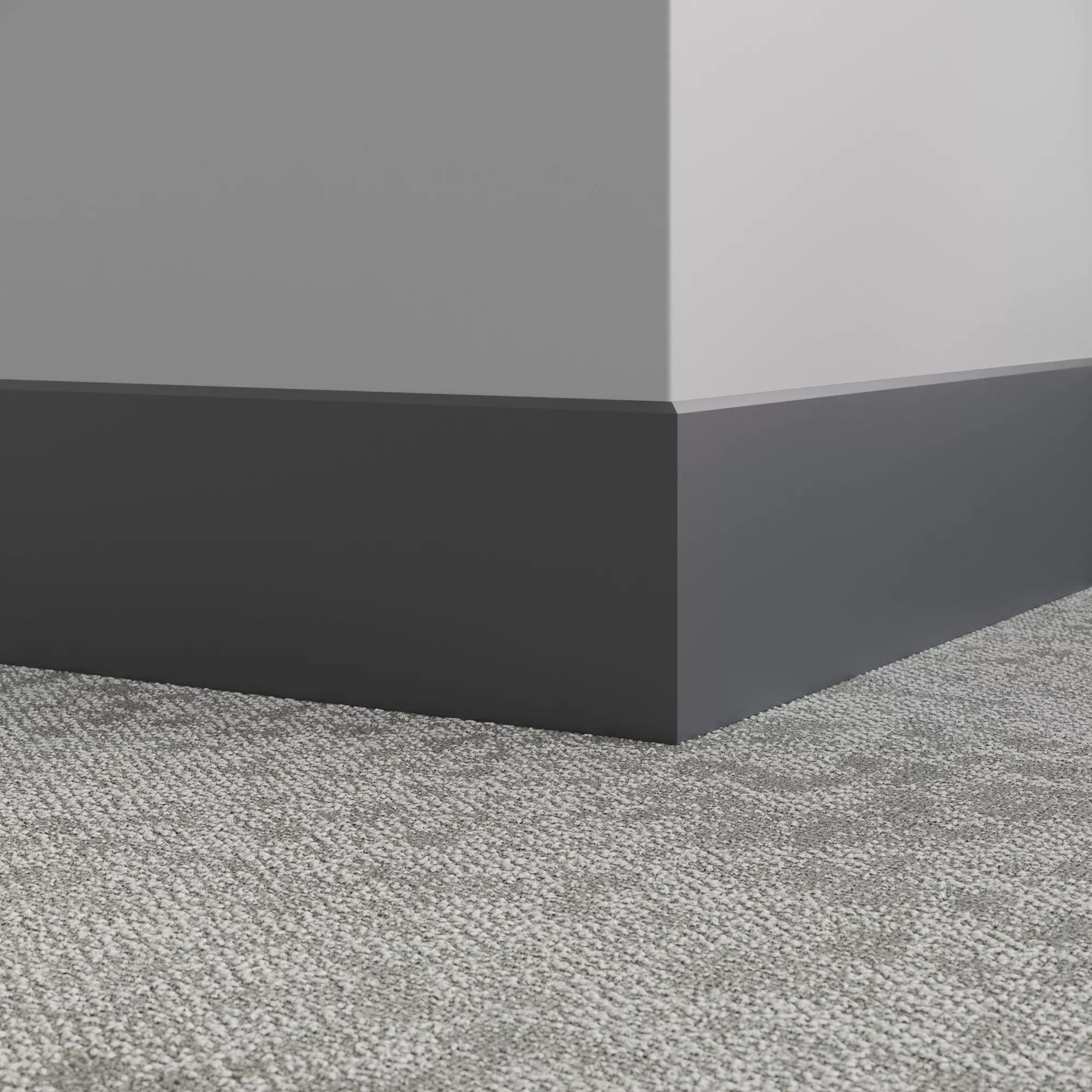 Tarkett / Johnsonite Millwork Exhibit 6" TA6 Bedrock 6" x 8' by 1/4"