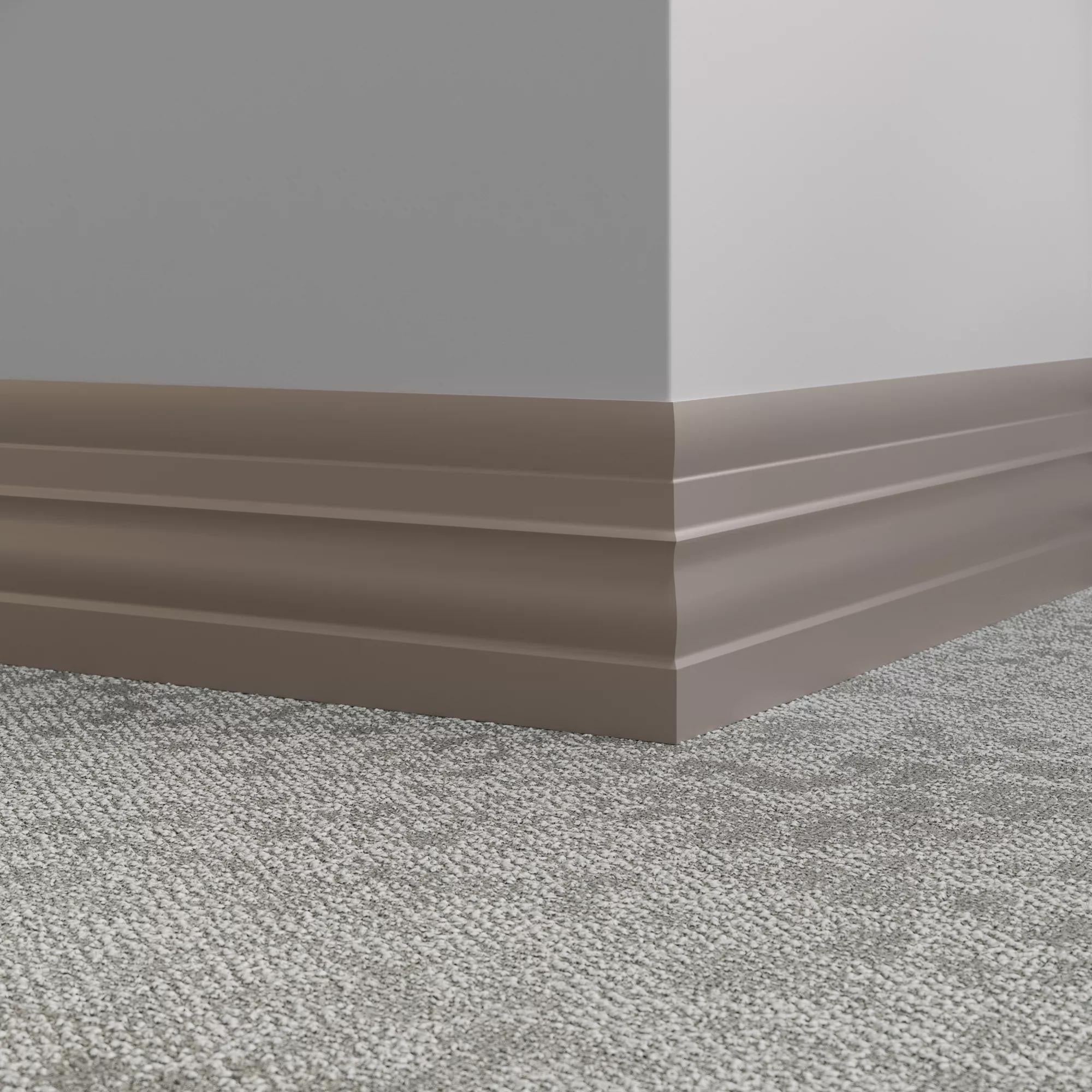 Tarkett / Johnsonite Millwork Attache 6" TA8 Welsh Castle 6" x 8' by 1/4" (64 LF/box)