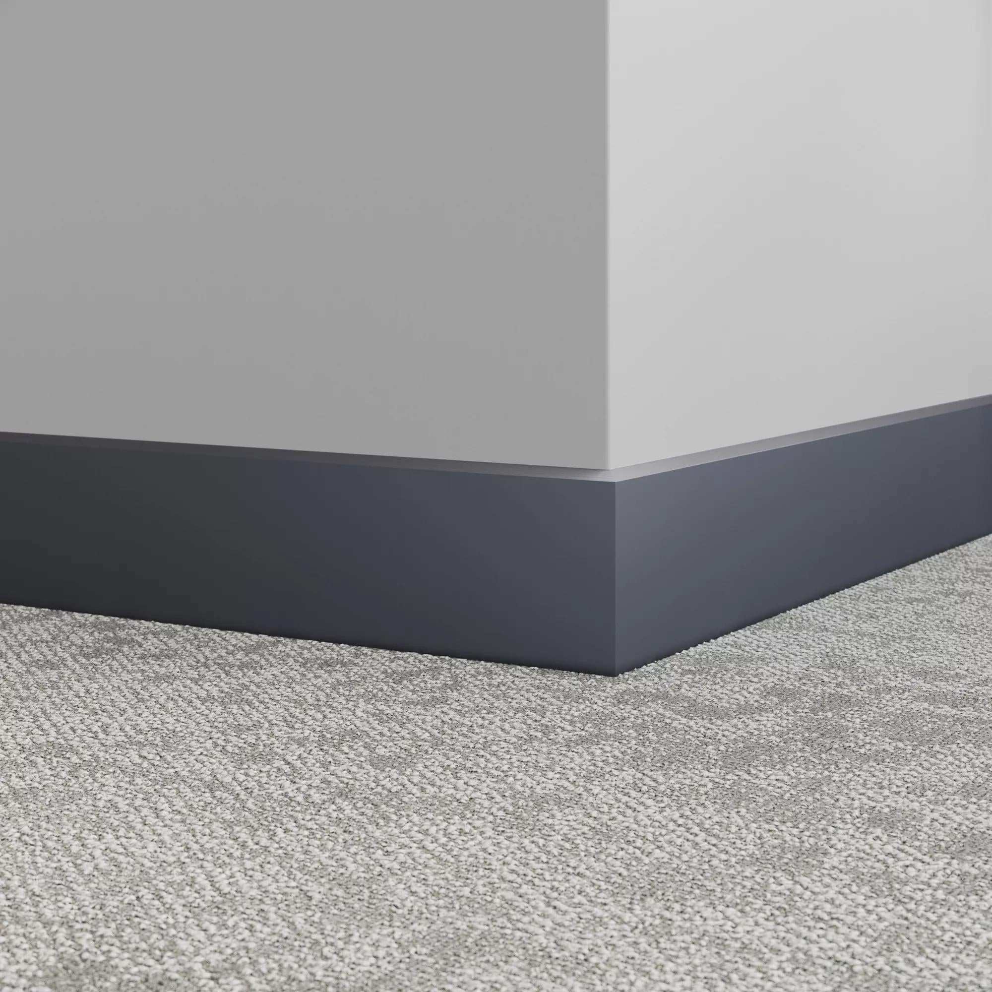 Tarkett / Johnsonite Millwork Exhibit 4.25" TA9 Indigo 4.25" x 8' by 1/4"