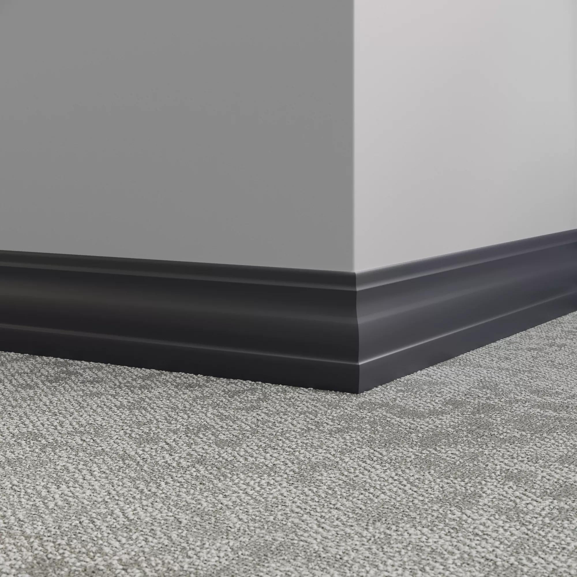Tarkett / Johnsonite Millwork Delineate 4-1/4" TA9 Indigo 4.25" x 8' by 3/8" (48 LF/box)
