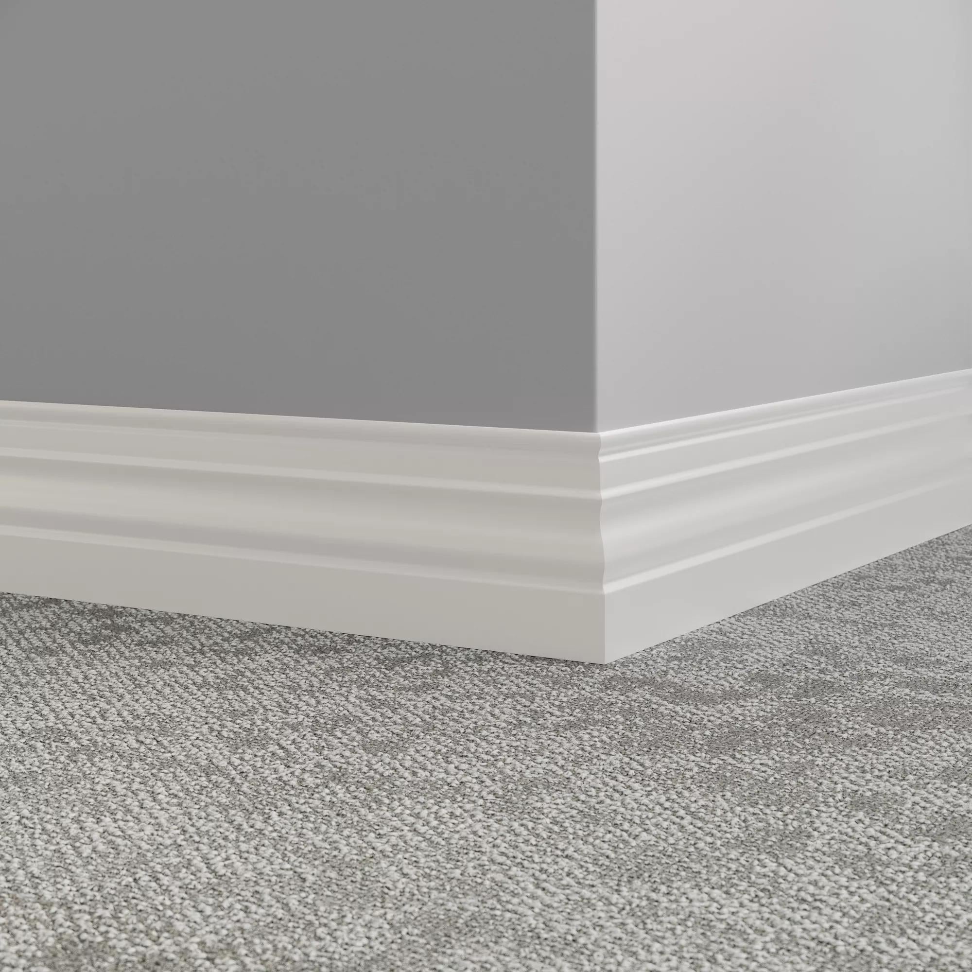 Tarkett / Johnsonite Millwork Diplomat 4-1/2" TB3 Dover 4.5" x 8' by 3/8" (48 LF/box)