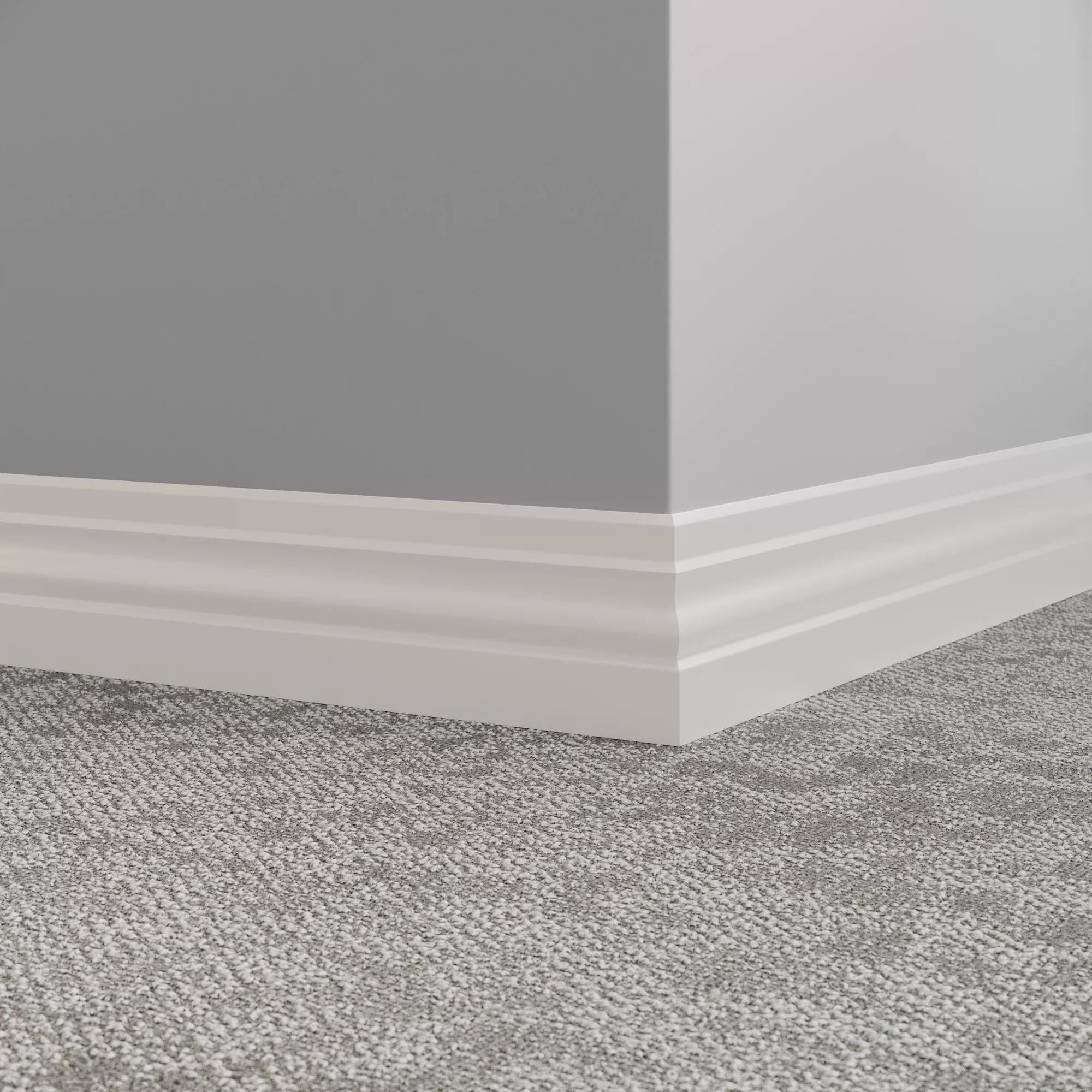 Tarkett / Johnsonite Millwork Ambassador 4" TB3 Dover 4" x 8' by 3/8" (48 LF/box)