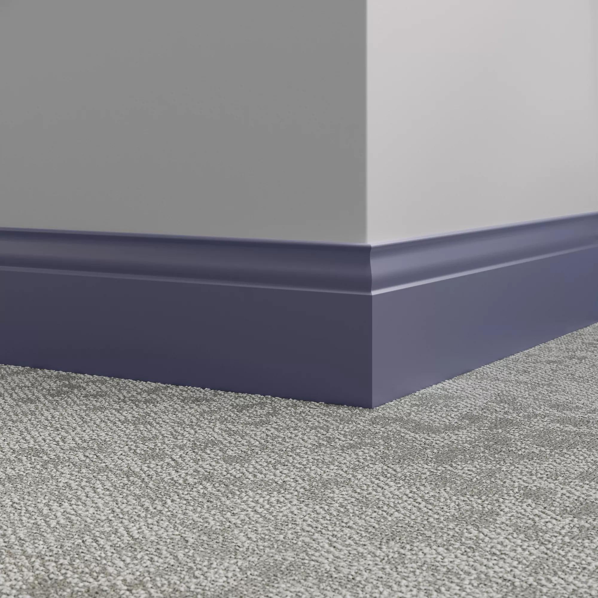 Tarkett / Johnsonite Millwork Inflection 5-1/4" TB4 Grapest 5.25" x 8' by 3/8" (48 LF/box)
