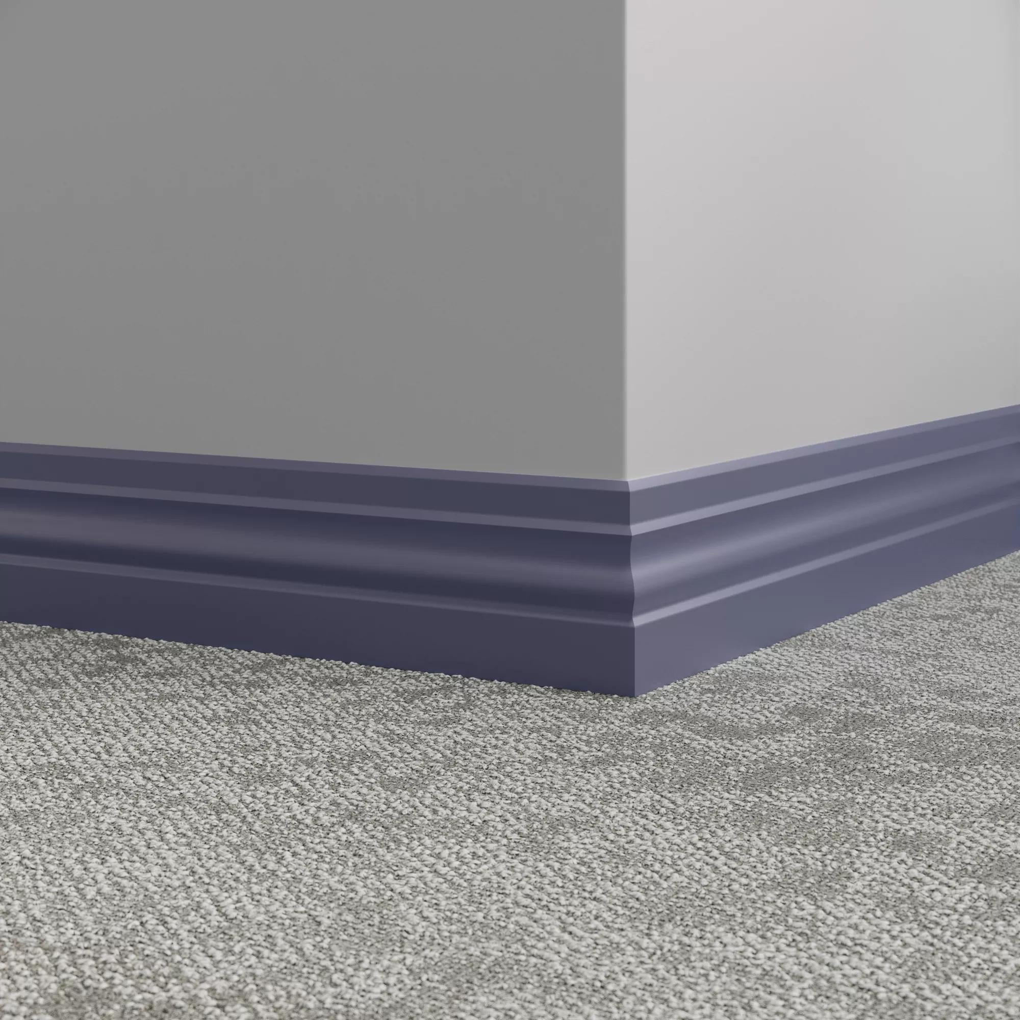 Tarkett / Johnsonite Millwork Ambassador 4" TB4 Grapest 4" x 8' by 3/8" (48 LF/box)