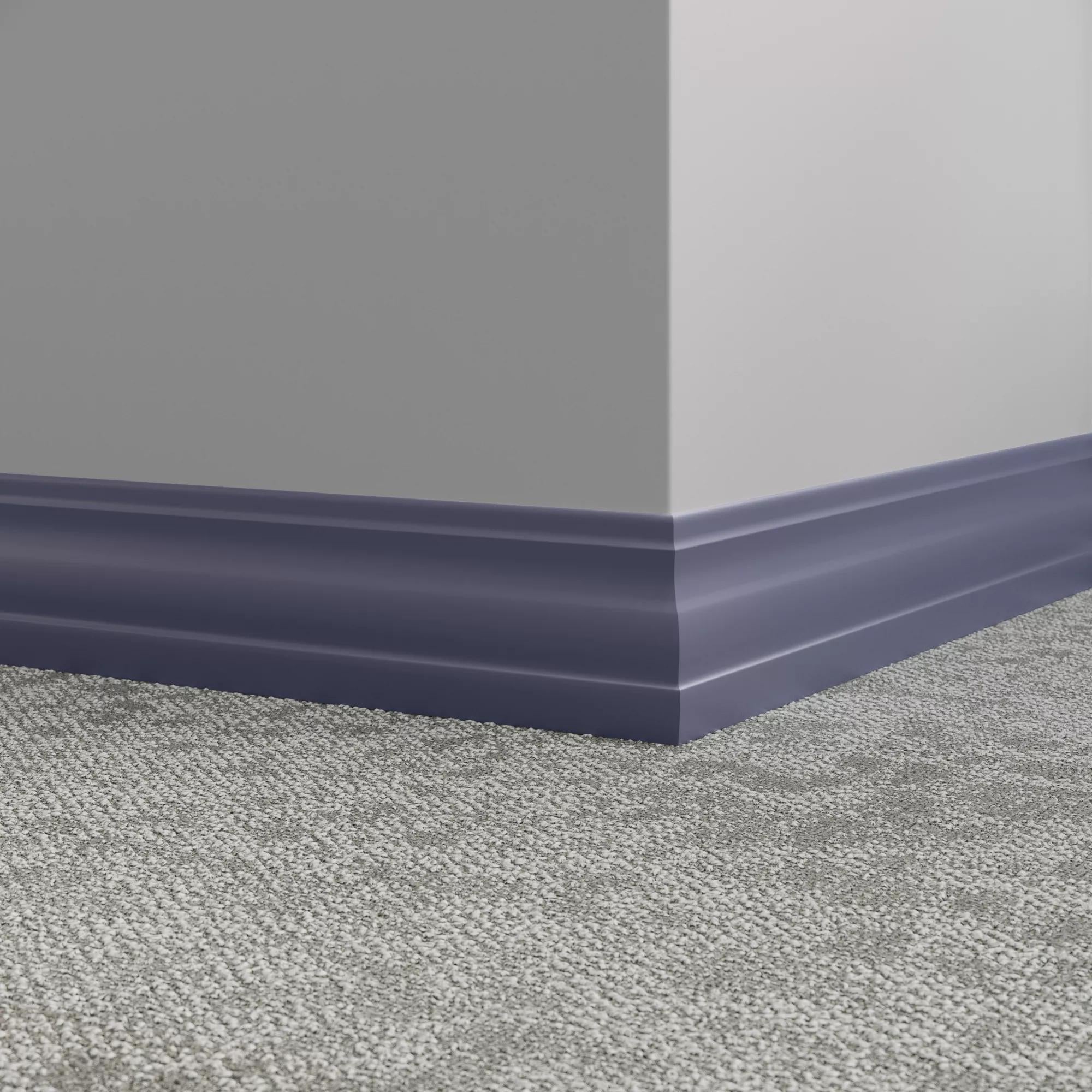 Tarkett / Johnsonite Millwork Delineate 4-1/4" TB4 Grapest 4.25" x 8' by 3/8" (48 LF/box)