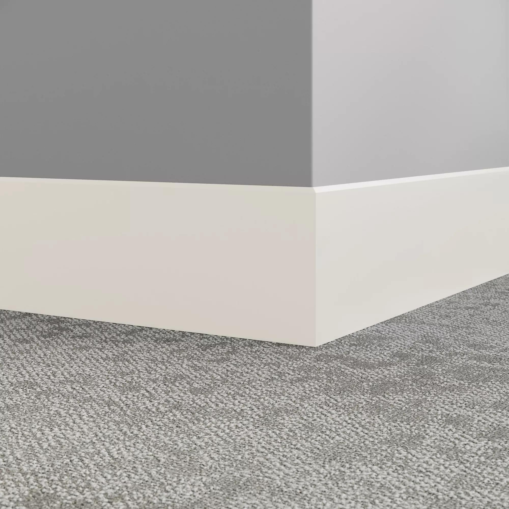 Tarkett / Johnsonite Millwork Exhibit 6" TG1 Snowbound 6" x 8' by 1/4"