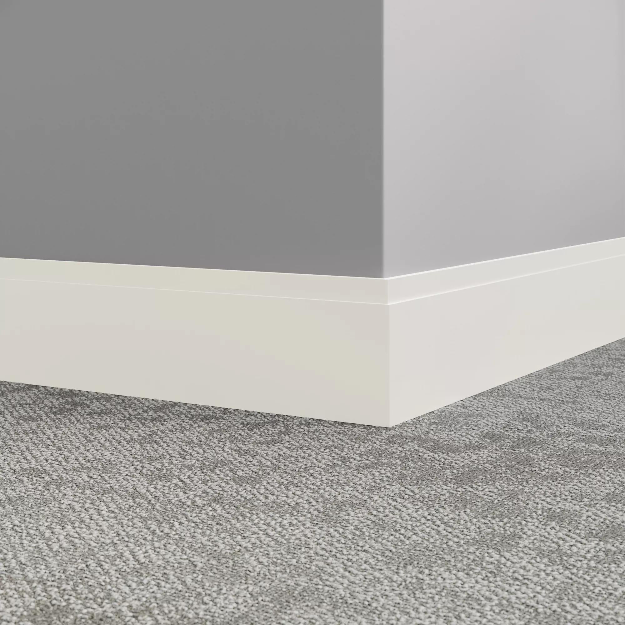 Tarkett / Johnsonite Millwork Equinox 4-1/2" TG1 Snowbound 4.5" x 8' by 3/8" (40 LF/box)