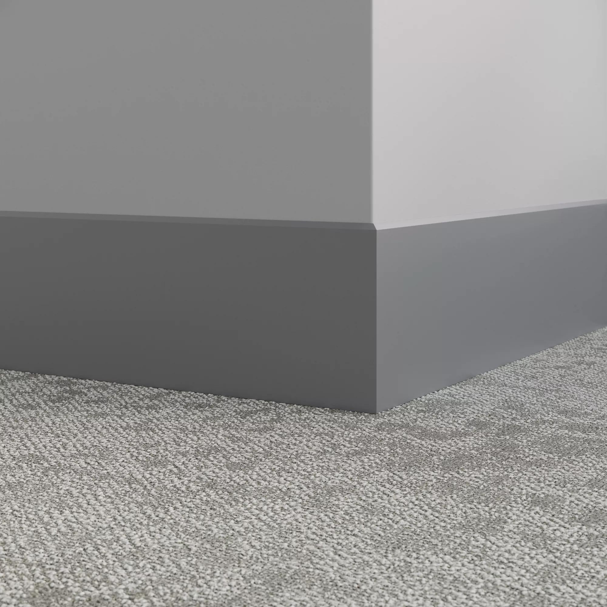 Tarkett / Johnsonite Millwork Exhibit 6" TG3 Iron Mountain 6" x 8' by 1/4"