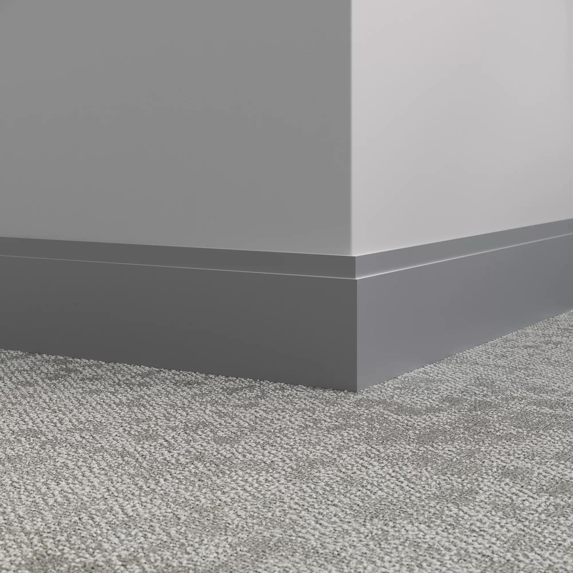 Tarkett / Johnsonite Millwork Equinox 4-1/2" TG3 Iron Mountain 4.5" x 8' by 3/8" (40 LF/box)