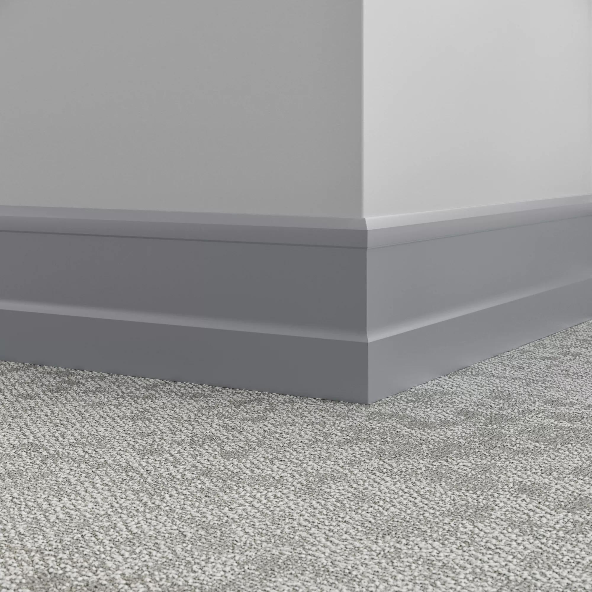 Tarkett / Johnsonite Millwork Recessed 6" TG3 Iron Mountain 6" x 8' by 0.35"