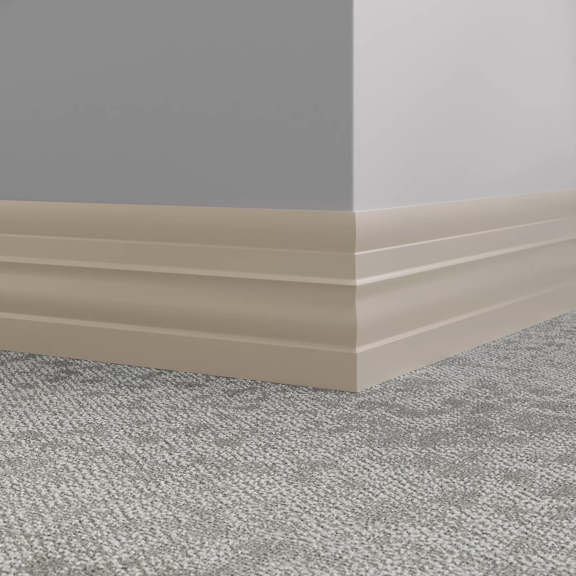 Tarkett / Johnsonite Millwork Attache 6" TG5 Macadamia 6" x 8' by 1/4" (64 LF/box)