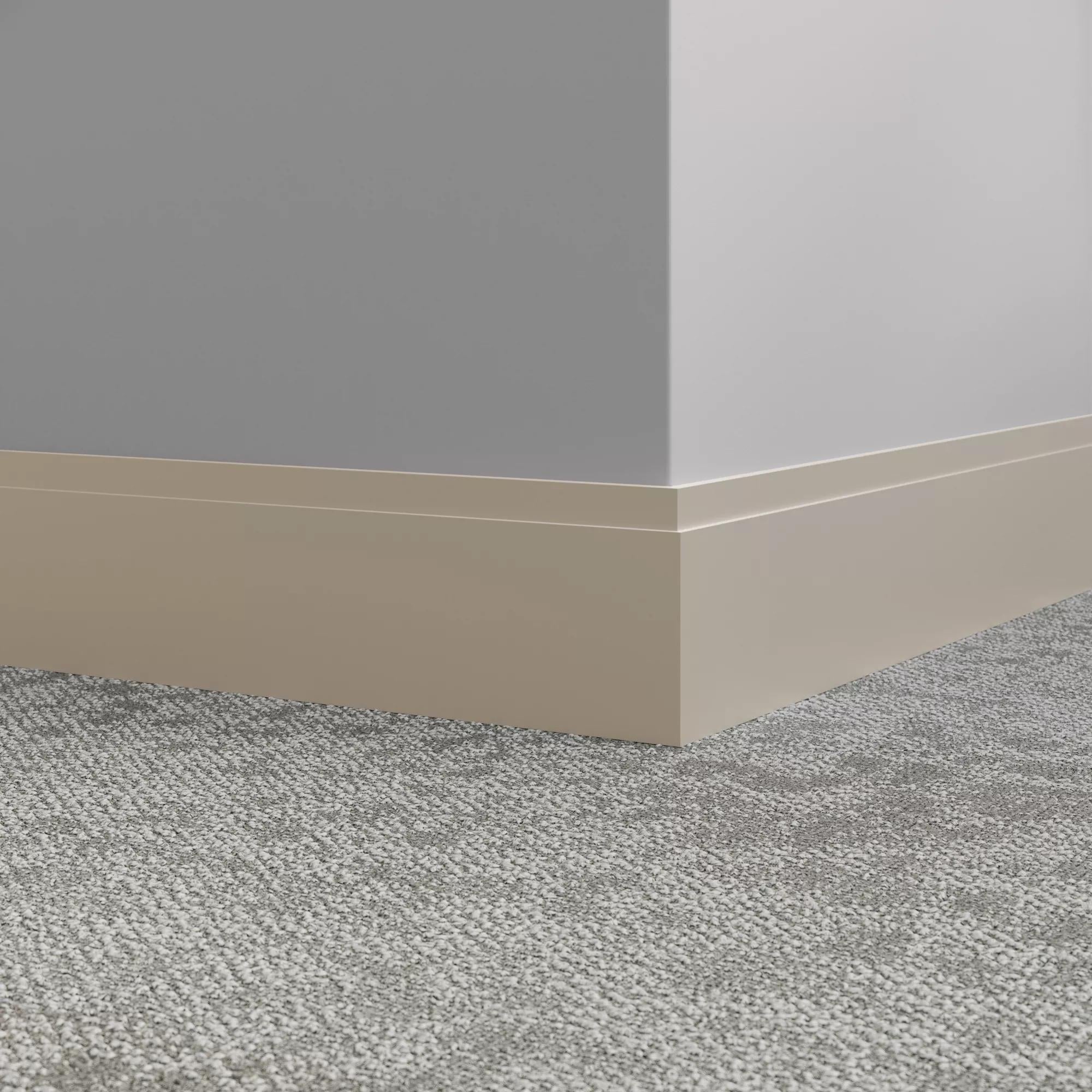 Tarkett / Johnsonite Millwork Equinox 4-1/2" TG5 Macadamia 4.5" x 8' by 3/8" (40 LF/box)