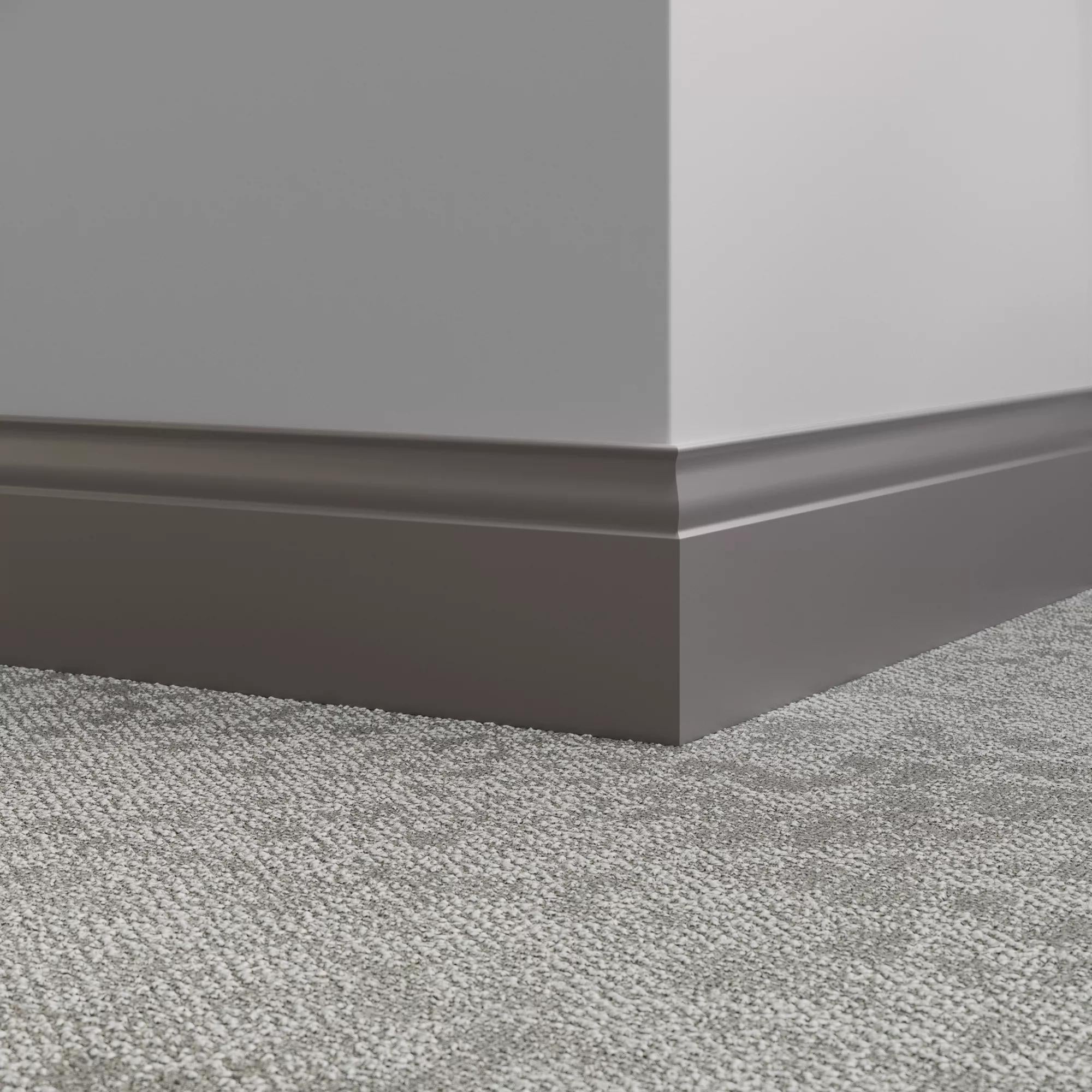 Tarkett / Johnsonite Millwork Inflection 5-1/4" TG6 Mink 5.25" x 8' by 3/8" (48 LF/box)