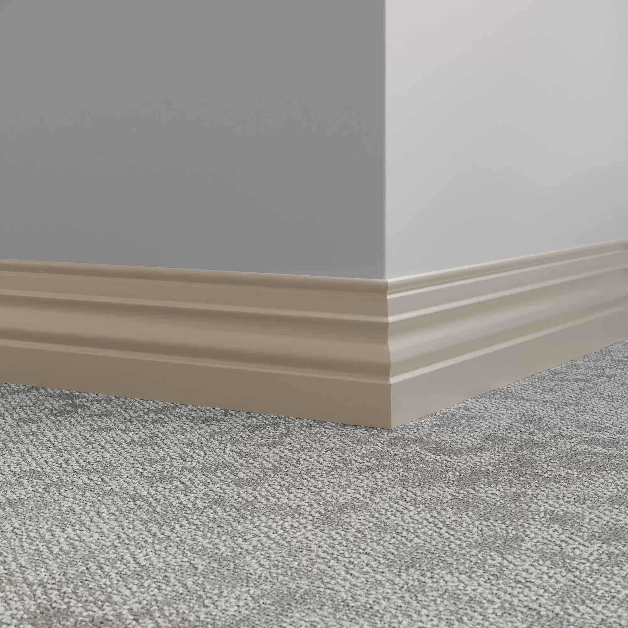 Tarkett / Johnsonite Millwork Diplomat 4-1/2" VK8 Sandstorm 4.5" x 8' by 3/8" (48 LF/box)