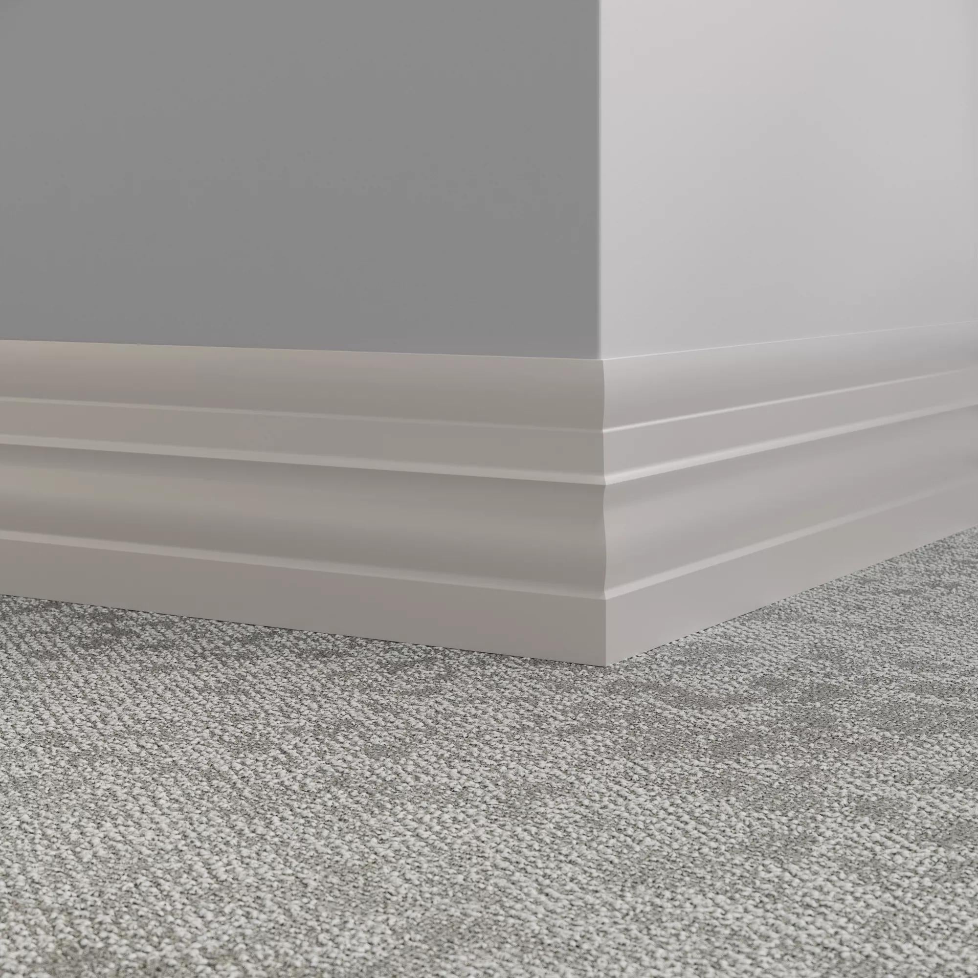 Tarkett / Johnsonite Millwork Attache 6" VK7 Mt Rainier 6" x 8' by 1/4" (64 LF/box)