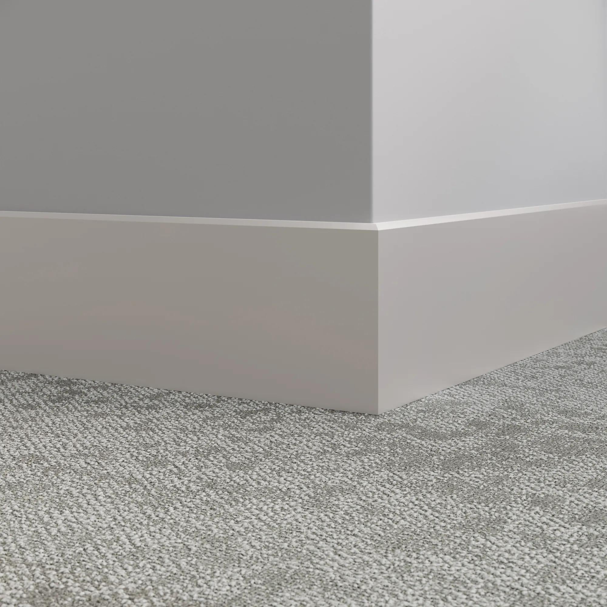 Tarkett / Johnsonite Millwork Mandalay 6" VK7 Mt Rainier 6" x 8' by 3/8" (32 ft./box)
