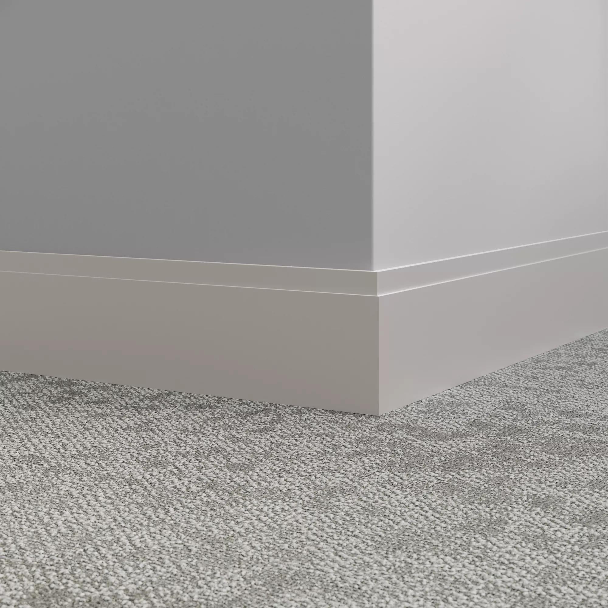Tarkett / Johnsonite Millwork Equinox 4-1/2" VK7 Mt Rainier 4.5" x 8' by 3/8" (40 LF/box)