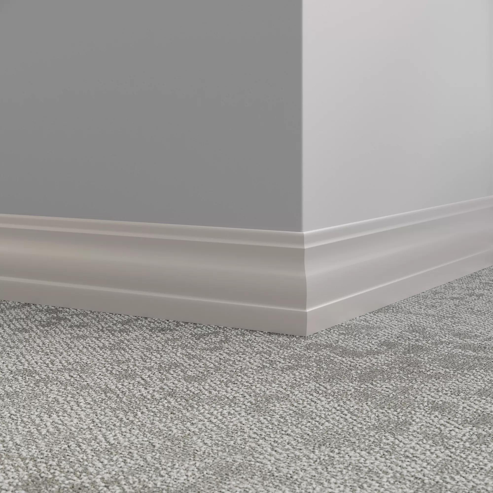 Tarkett / Johnsonite Millwork Delineate 4-1/4" VK7 Mt Rainier 4.25" x 8' by 3/8" (48 LF/box)