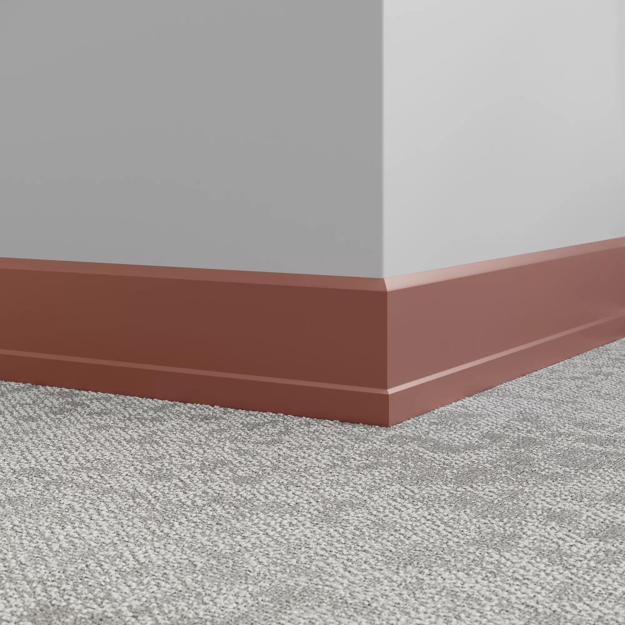 Tarkett / Johnsonite Millwork Stance 6" VL9 Red Clay 6" x 8' by 0.35"