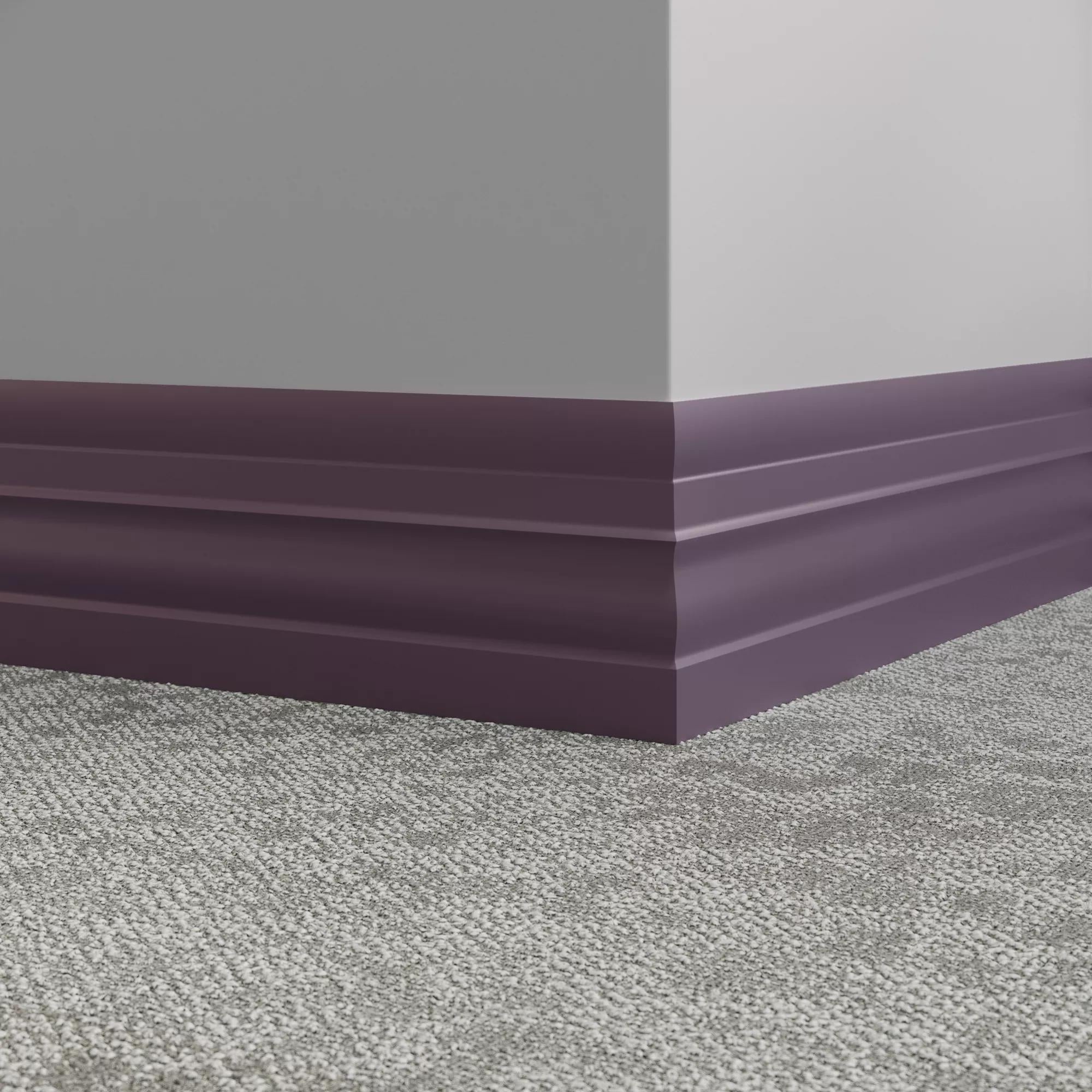Tarkett / Johnsonite Millwork Attache 6" VM2 Shoreline Purple 6" x 8' by 1/4" (64 LF/box)