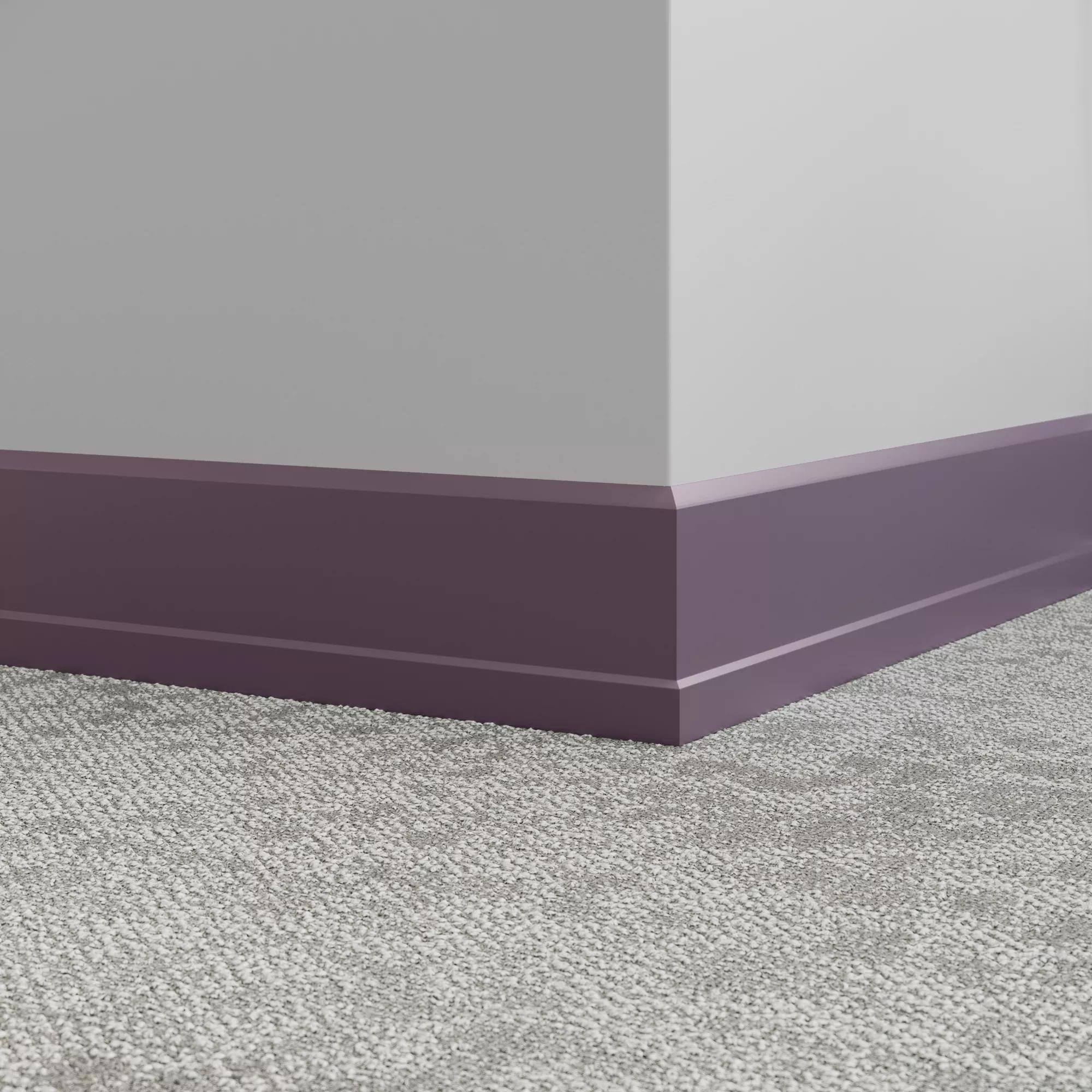 Tarkett / Johnsonite Millwork Stance 4.5" VM2 Shoreline Purple 4.5" x 8' by 0.35"
