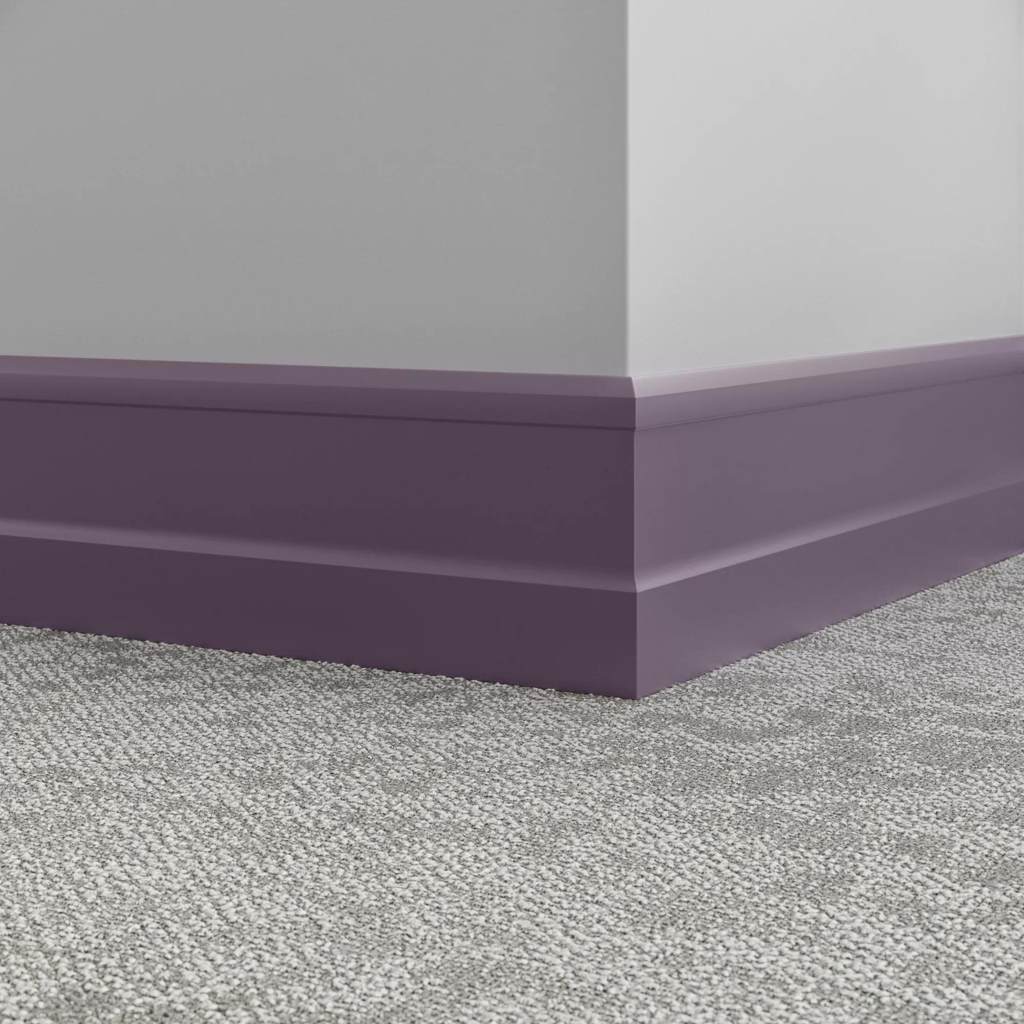 Tarkett / Johnsonite Millwork Recessed 6" VM2 Shoreline Purple 6" x 8' by 0.35"