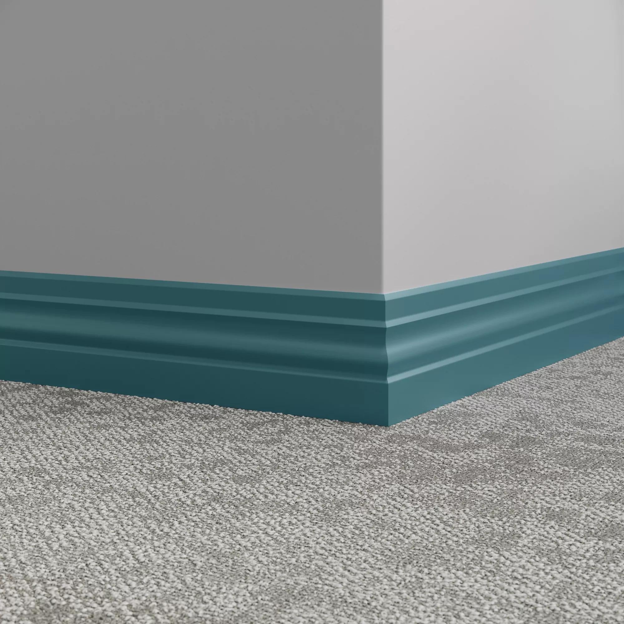 Tarkett / Johnsonite Millwork Ambassador 4" VM5 Dream Teal 4" x 8' by 3/8" (48 LF/box)