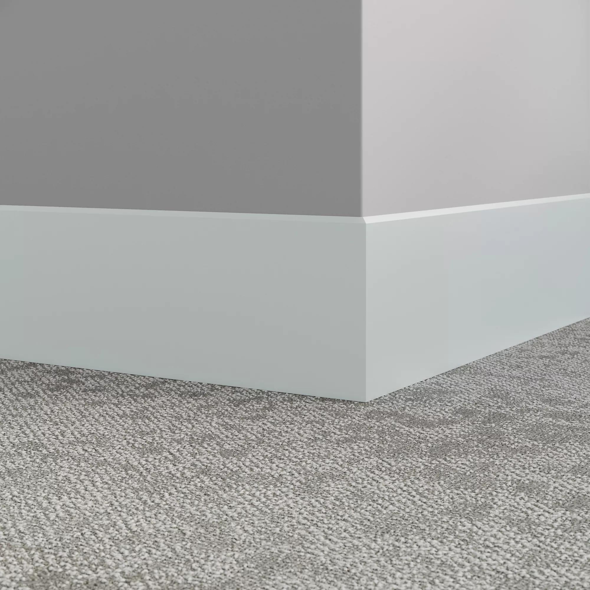 Tarkett / Johnsonite Millwork Exhibit 6" VN1 White Slipper 6" x 8' by 1/4"