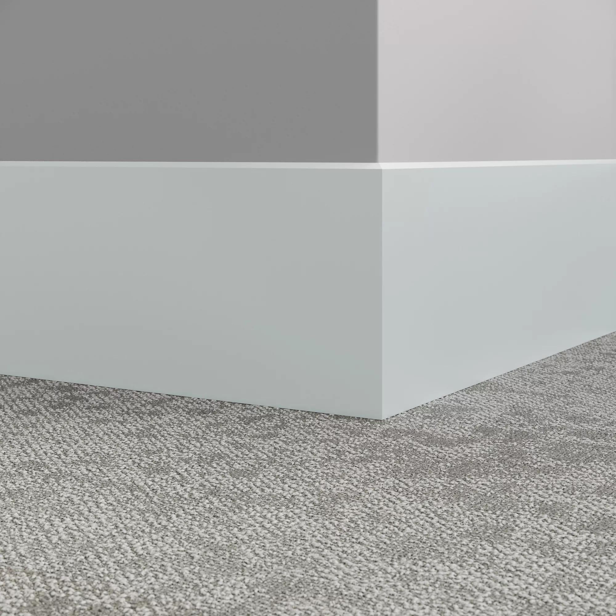 Tarkett / Johnsonite Millwork Exhibit 8" VN1 White Slipper 8" x 8' by 1/4"