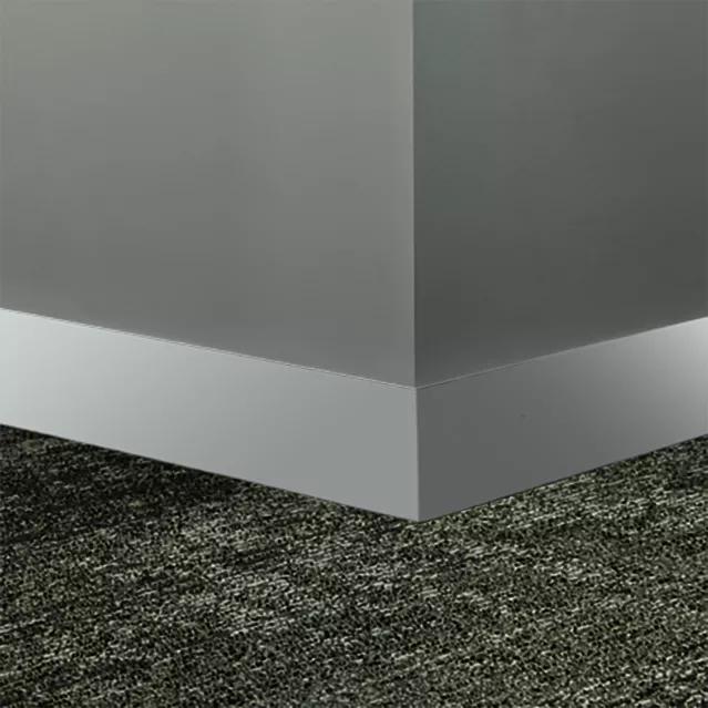 Tarkett / Johnsonite Millwork Monument 2-1/2" VN1 White Slipper 2.5" x 8' by 1/4" (64 LF/box)