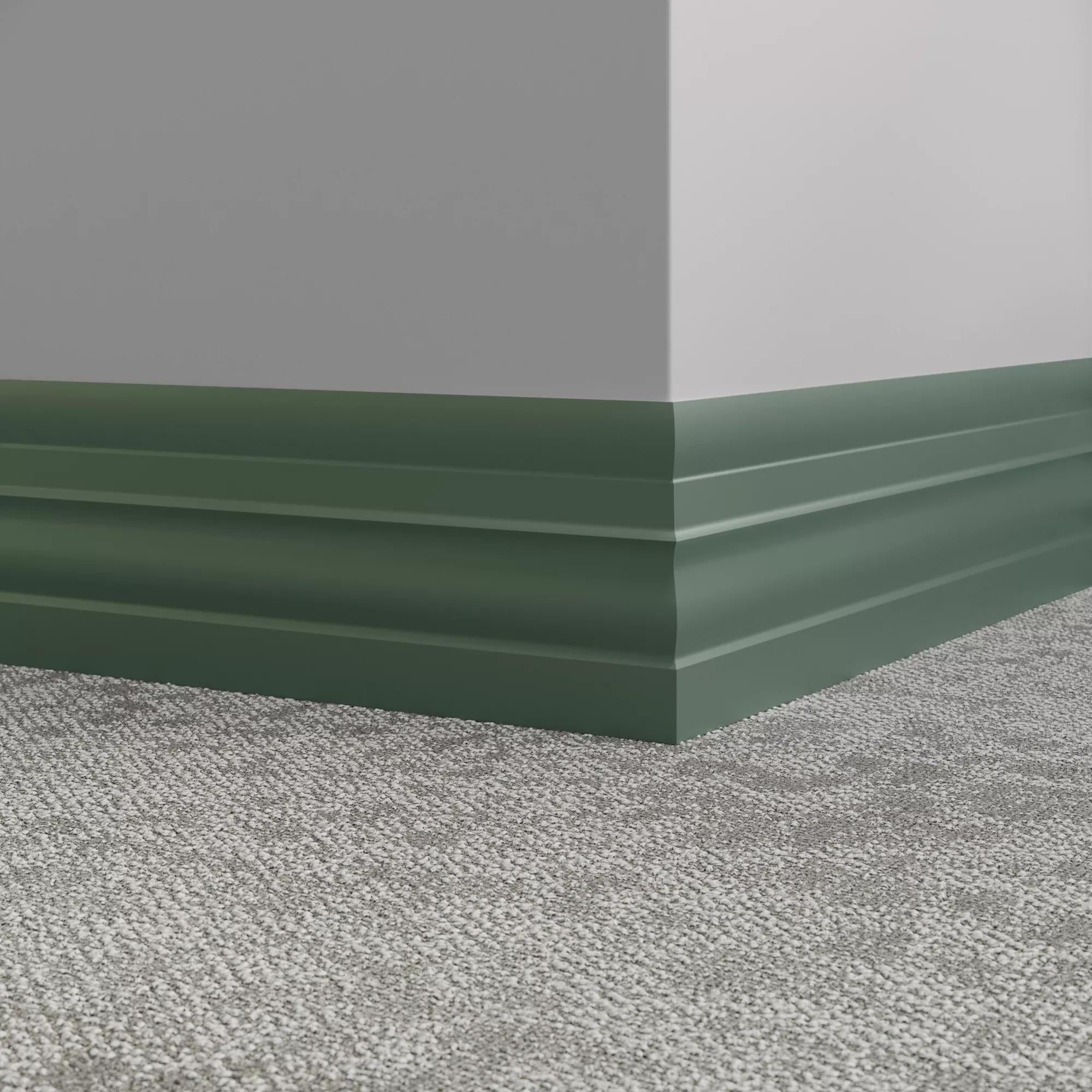Tarkett / Johnsonite Millwork Attache 6" VN4 Green Vista 6" x 8' by 1/4" (64 LF/box)