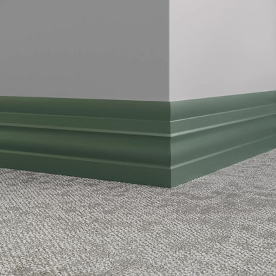 Tarkett / Johnsonite Millwork Attache 6" VN4 Green Vista 6" x 8' by 1/4" (64 LF/box)