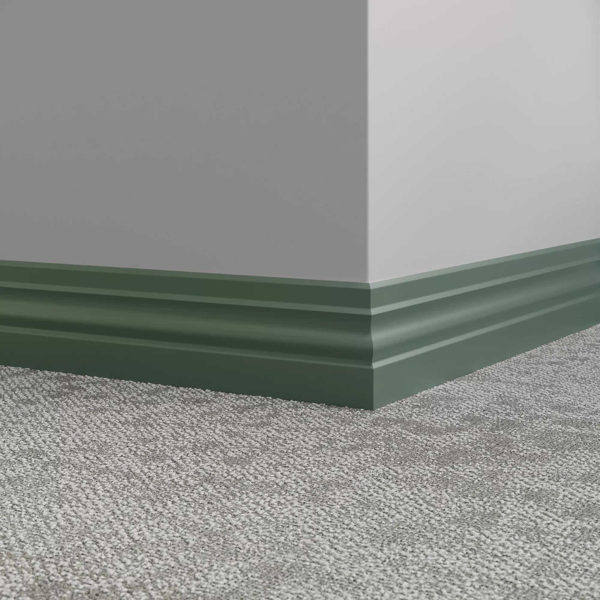 Tarkett / Johnsonite Millwork Ambassador 4" VN4 Green Vista 4" x 8' by 3/8" (48 LF/box)