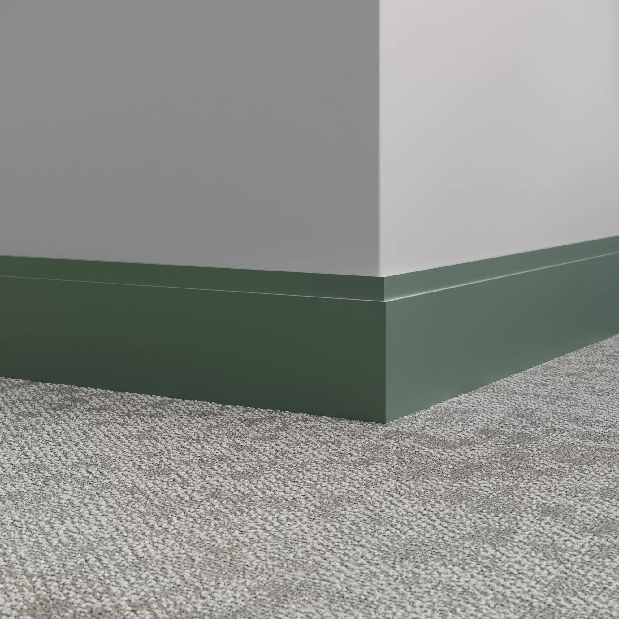 Tarkett / Johnsonite Millwork Equinox 4-1/2" VN4 Green Vista 4.5" x 8' by 3/8" (40 LF/box)