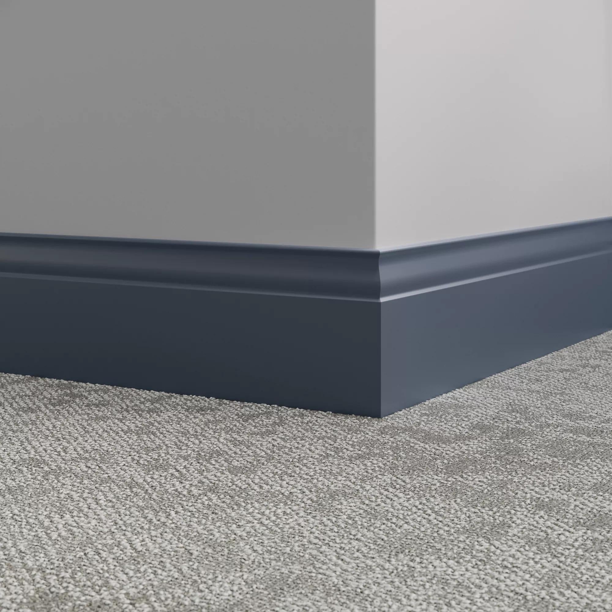 Tarkett / Johnsonite Millwork Inflection 5-1/4" VN5 The Blues 5.25" x 8' by 3/8" (48 LF/box)