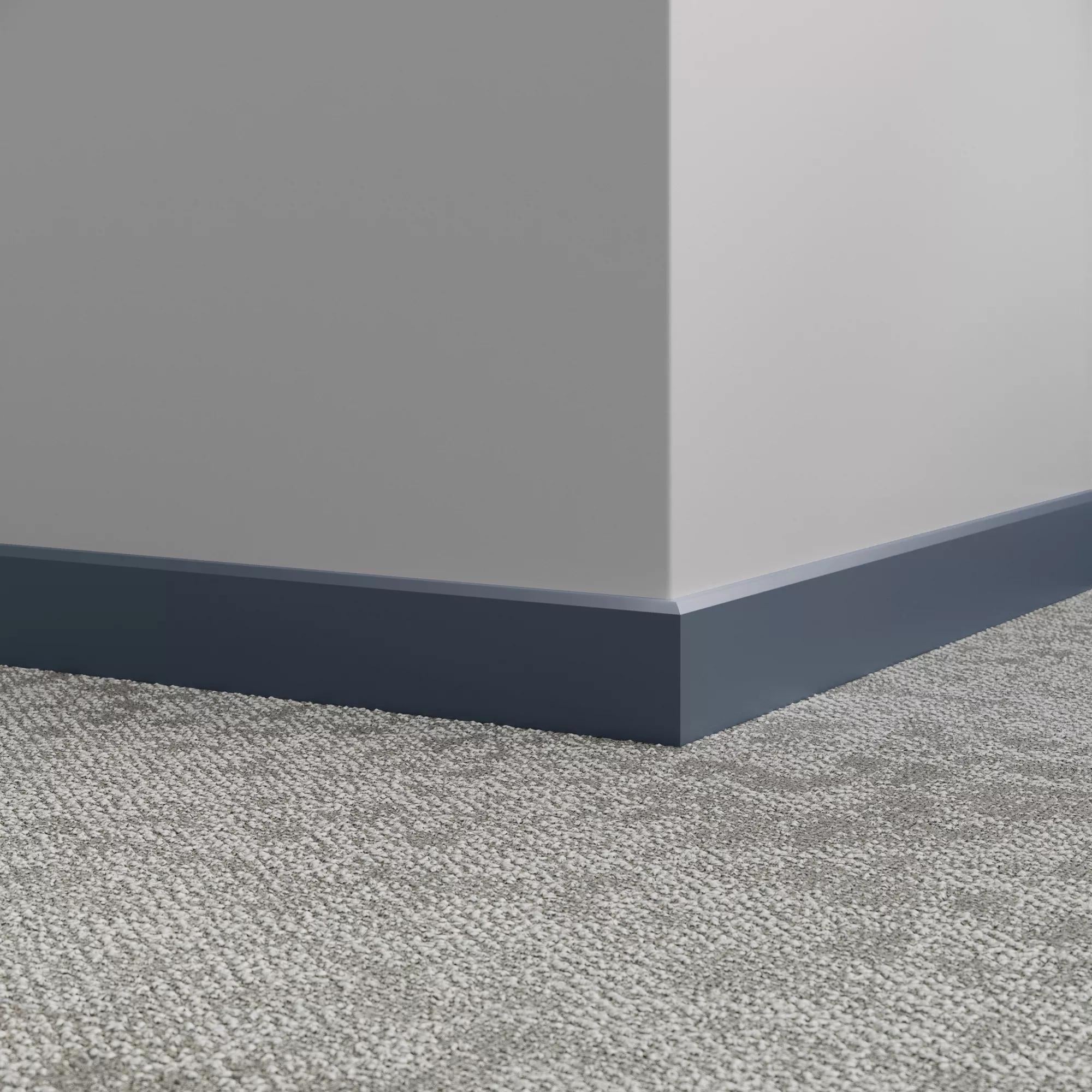 Tarkett / Johnsonite Millwork Mandalay 2-1/2" VN5 The Blues 2.5" x 8' by 3/8" – product image showing size, style, and brand details.