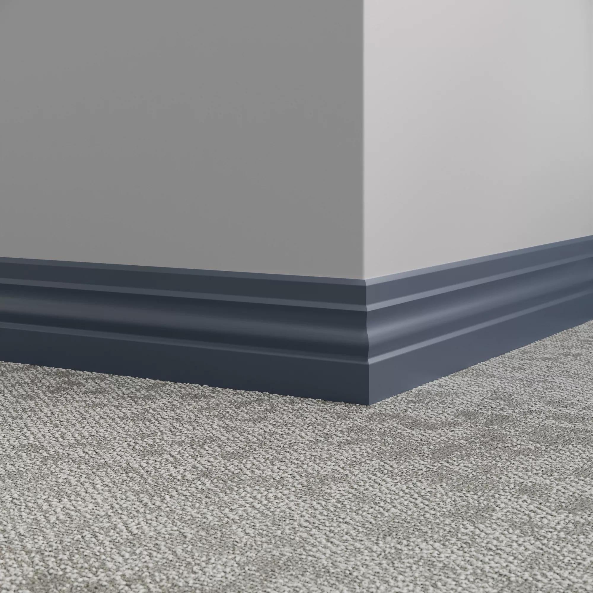 Tarkett / Johnsonite Millwork Ambassador 4" VN5 The Blues 4" x 8' by 3/8" (48 LF/box)