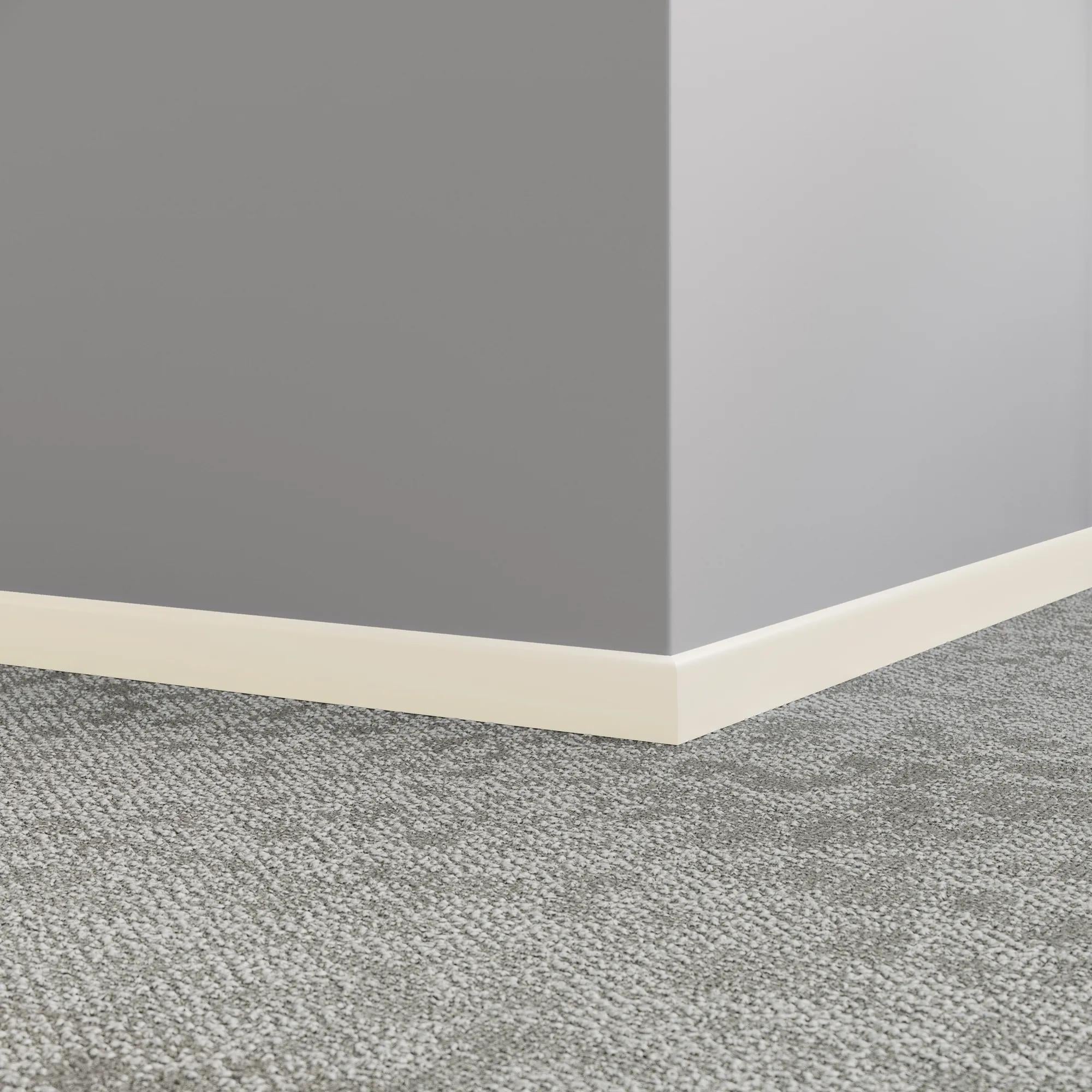 Tarkett / Johnsonite Millwork Shoe Moulding 68 White Sand 1-1/2" x 8' (80 ft./box)