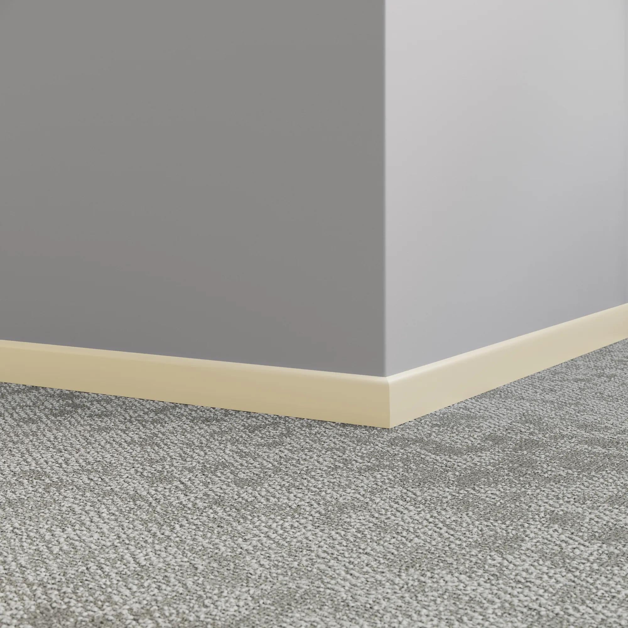Tarkett / Johnsonite Millwork Shoe Moulding 79 Bone White 1-1/2" x 8' (80 ft./box)