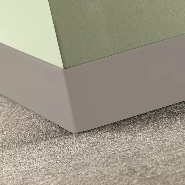 Tarkett / Johnsonite Tightlock Carpet Wall Base #121 Cement 6 1/2" x 4' Pieces by 1/8" Straight (Toeless)