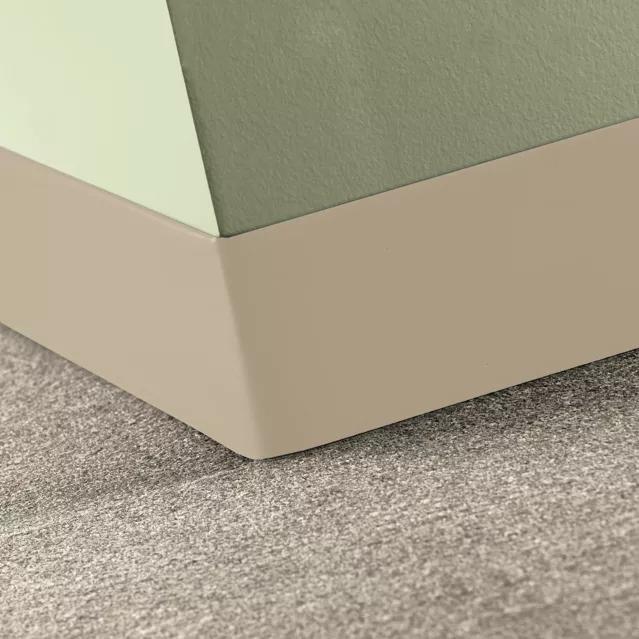 Tarkett / Johnsonite Tightlock Carpet Wall Base #129 Silk 4 1/2" x 4' Pieces by 1/8" Straight (Toeless)