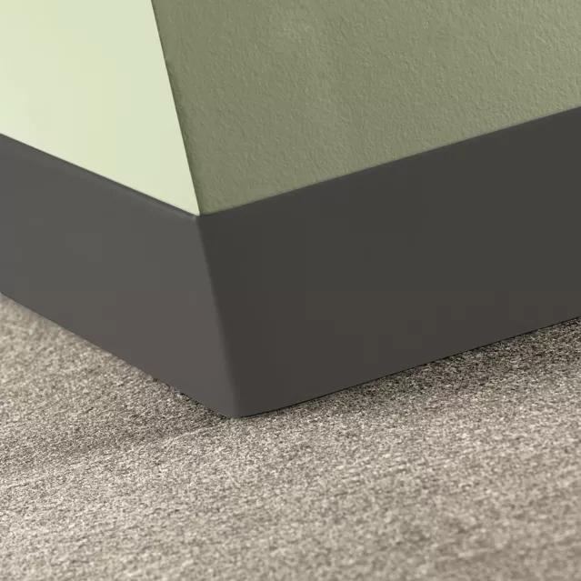 Tarkett / Johnsonite Tightlock Carpet Wall Base #167 Fudge 6 1/2" x 4' Pieces by 1/8" Straight (Toeless)