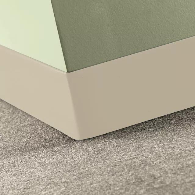 Tarkett / Johnsonite Tightlock Carpet Wall Base #34 Almond 6 1/2" x 4' Pieces by 1/8" Straight (Toeless)