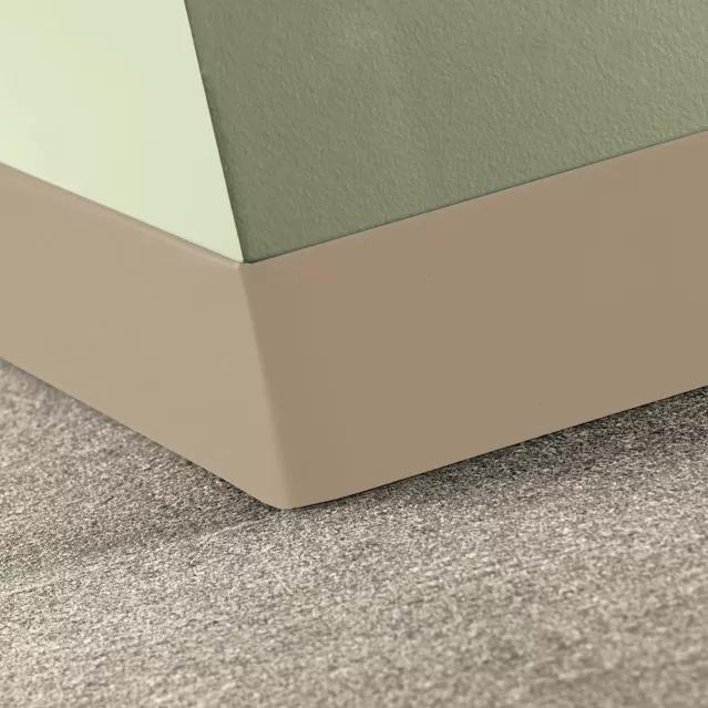 Tarkett / Johnsonite Tightlock Carpet Wall Base #461 Wicker 4 1/2" x 4' Pieces by 1/8" Straight (Toeless)