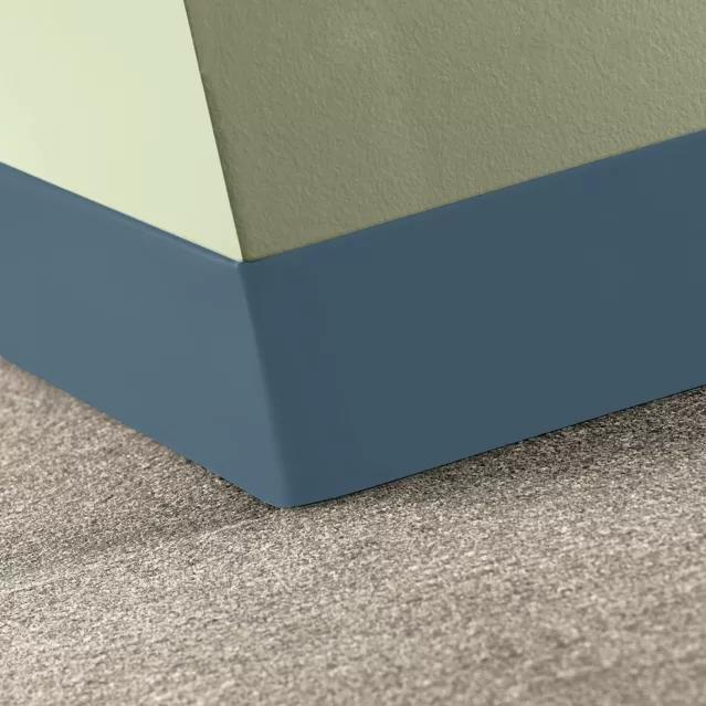 Tarkett / Johnsonite Tightlock Carpet Wall Base #84 Blue Jeans 6 1/2" x 4' Pieces by 1/8" Straight (Toeless)